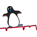 download Pimpa Penguin clipart image with 180 hue color