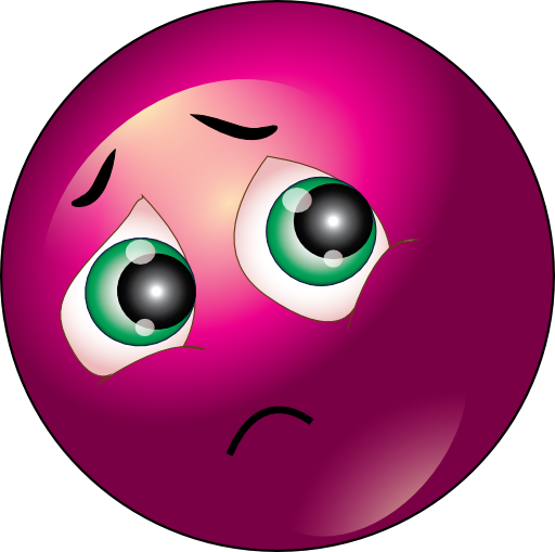 Sad Smiley Emoticon