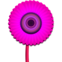 download Sunflower clipart image with 270 hue color