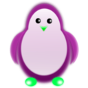 download Penguin clipart image with 90 hue color