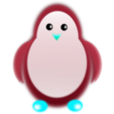 download Penguin clipart image with 135 hue color