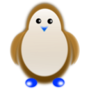 download Penguin clipart image with 180 hue color