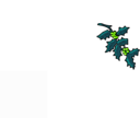download Holly clipart image with 90 hue color
