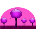 download Fall 2010 Draw3 clipart image with 270 hue color