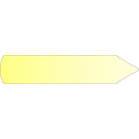 download Arrow Right Yellow clipart image with 0 hue color