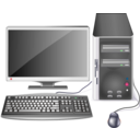 download Computer Station clipart image with 45 hue color