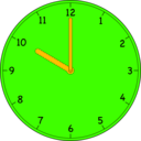 download Clock clipart image with 45 hue color