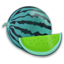 download Water Melon clipart image with 90 hue color