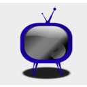 download Tv Cartoon clipart image with 225 hue color