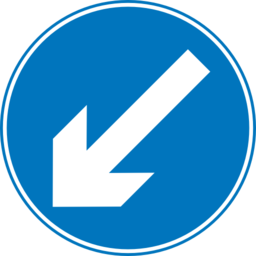 Roadsign Keep Left