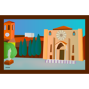 download Piazza San Francesco Lodi Italia clipart image with 0 hue color