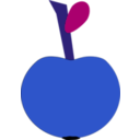 download Apple5 clipart image with 225 hue color