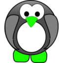 download Pinguin Zippo Project clipart image with 90 hue color