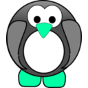 download Pinguin Zippo Project clipart image with 135 hue color