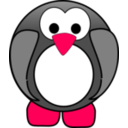 download Pinguin Zippo Project clipart image with 315 hue color