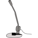 download Microphone clipart image with 225 hue color