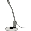 download Microphone clipart image with 270 hue color