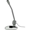 download Microphone clipart image with 315 hue color