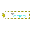 download Splash Logotype clipart image with 180 hue color