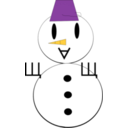 download Snowman clipart image with 45 hue color