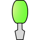 download Screwdriver clipart image with 225 hue color