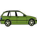 download Bmw Touring clipart image with 225 hue color