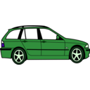 download Bmw Touring clipart image with 270 hue color