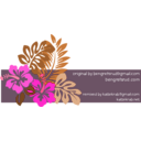 download Hibiscus Remixed clipart image with 315 hue color