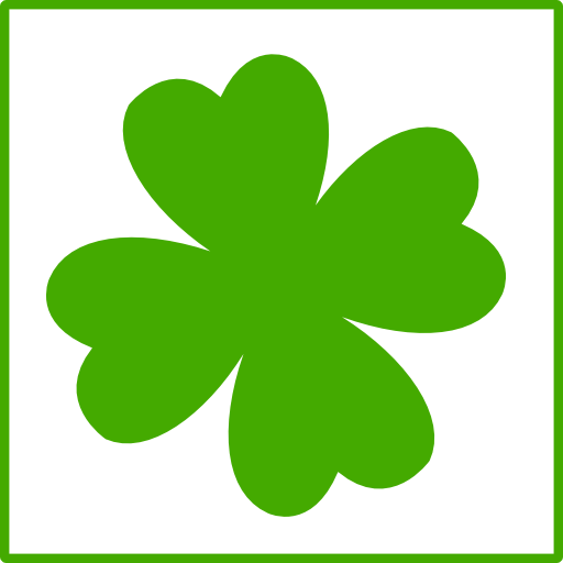 Eco Green Quatrefoil Icon