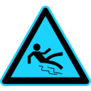 download Signs Hazard Warning clipart image with 135 hue color