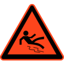 download Signs Hazard Warning clipart image with 315 hue color