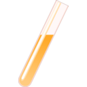 download Test Tube clipart image with 180 hue color