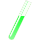 download Test Tube clipart image with 270 hue color