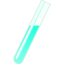download Test Tube clipart image with 315 hue color