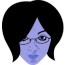 download Beauty No22 Nerd clipart image with 225 hue color