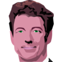 download Rand Paul clipart image with 315 hue color