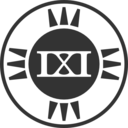 Fictional Brand Logo Ixi Variant C