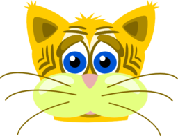 Sad Tiger Cat