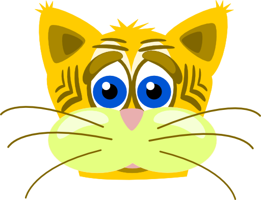 Sad Tiger Cat