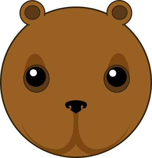 Cute Bear Head