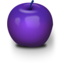 download Photorealistic Green Apple clipart image with 180 hue color