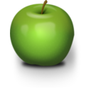 Photorealistic Green Apple