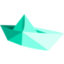 download Paper Boat clipart image with 0 hue color