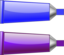 Color Tube Blue Purple