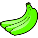 download Bananas clipart image with 45 hue color
