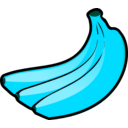 download Bananas clipart image with 135 hue color