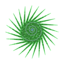 download Spiral024 clipart image with 180 hue color