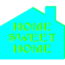 download Home Seet Home clipart image with 270 hue color