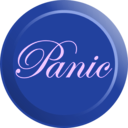 download Elegant Panic Button clipart image with 225 hue color