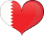 Bahrain Heart Flag